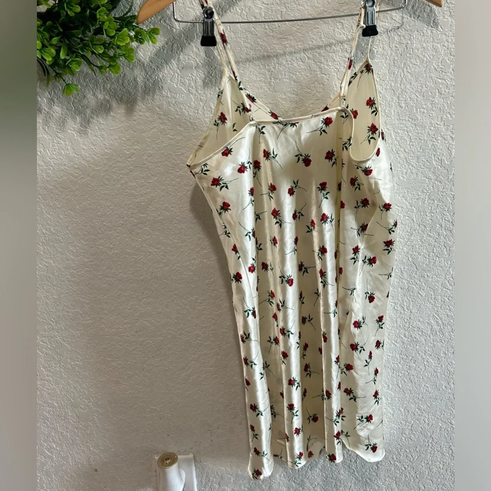 Vintage Satin Mini Slip Dress - Picture 4 of 7